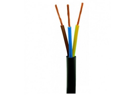 Cablu electric siliconat 3x1.5 pentru prelungire pompa suubmersibila