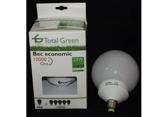 Bec economic 24W E27 Total Green Cod TG-2305.192124