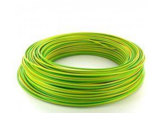 Cablu electric FY 4 Romcab culoare galben - verde